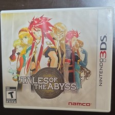 Tales of the Abyss (Nintendo 3DS) - CASE & MANUAL ONLY - No Game - Authentic