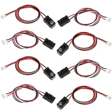 4PCS IR Break Beam Sensor 5MM LEDs Counting Module Split Through-Beam Photoel...