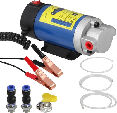 #ad Portable Electric Self Priming Motor Oil Pump for Car Motorcycle and Boat Engi $70.99