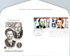 S08-6296, AMERICAN DIPLOMATS, ROBERT D. MURPHY & FRANCES E. WILLIS, PCS FDC