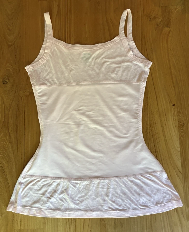 Женская майка Yummie Tummie от Heather Thomson розовая 3-панельная формирующая большой размер б/у в отличном состоянии - Изображение 2 из 4