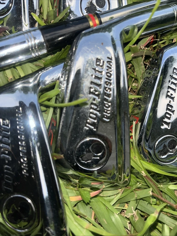 VTG Spalding 3-PW Iron Registered Top Flite Professional Steel Golf Club, RH - Image 3 of 4