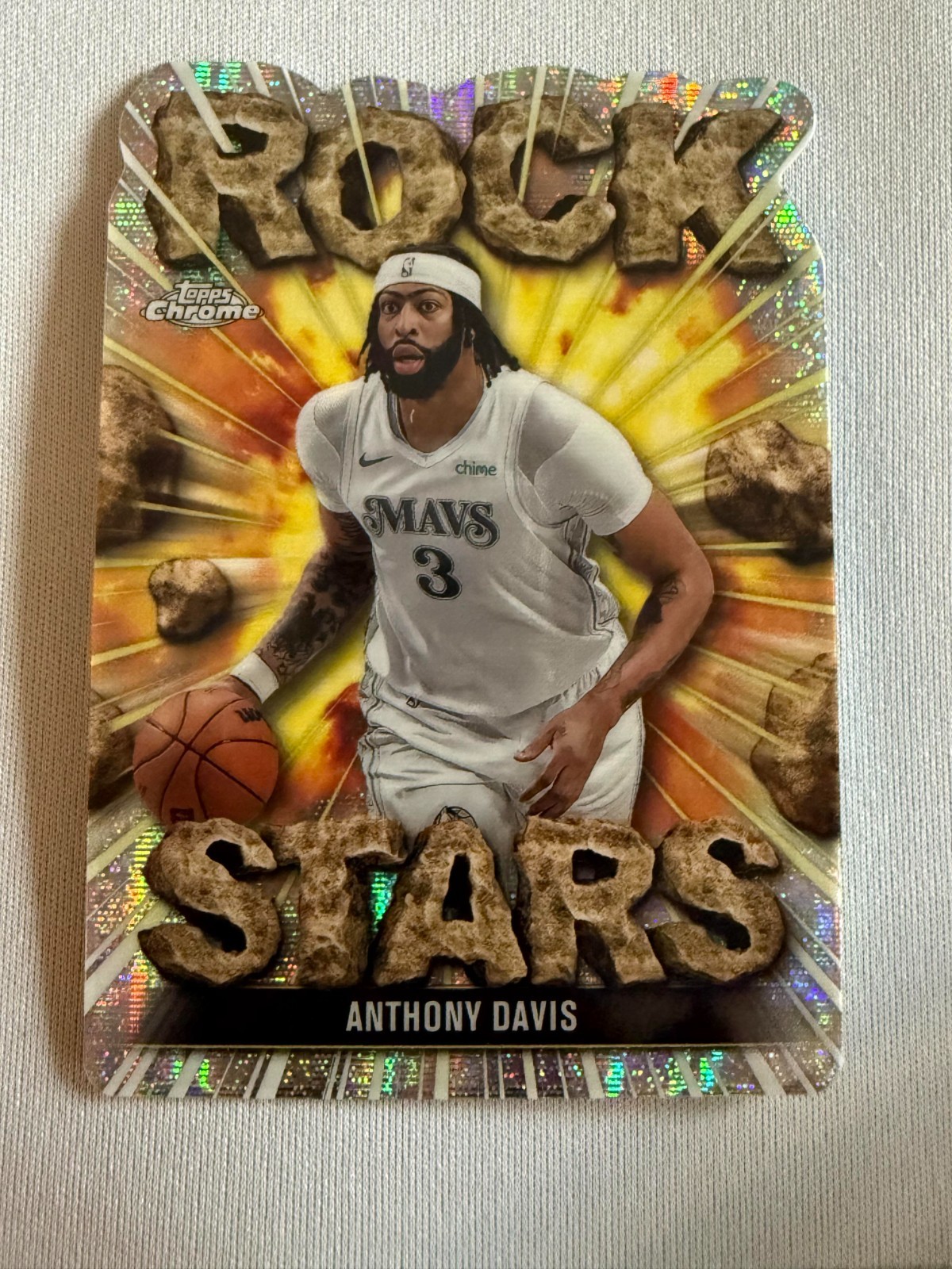 2025-26 Topps Chrome Anthony Davis Case Hit Rock Stars RS-6