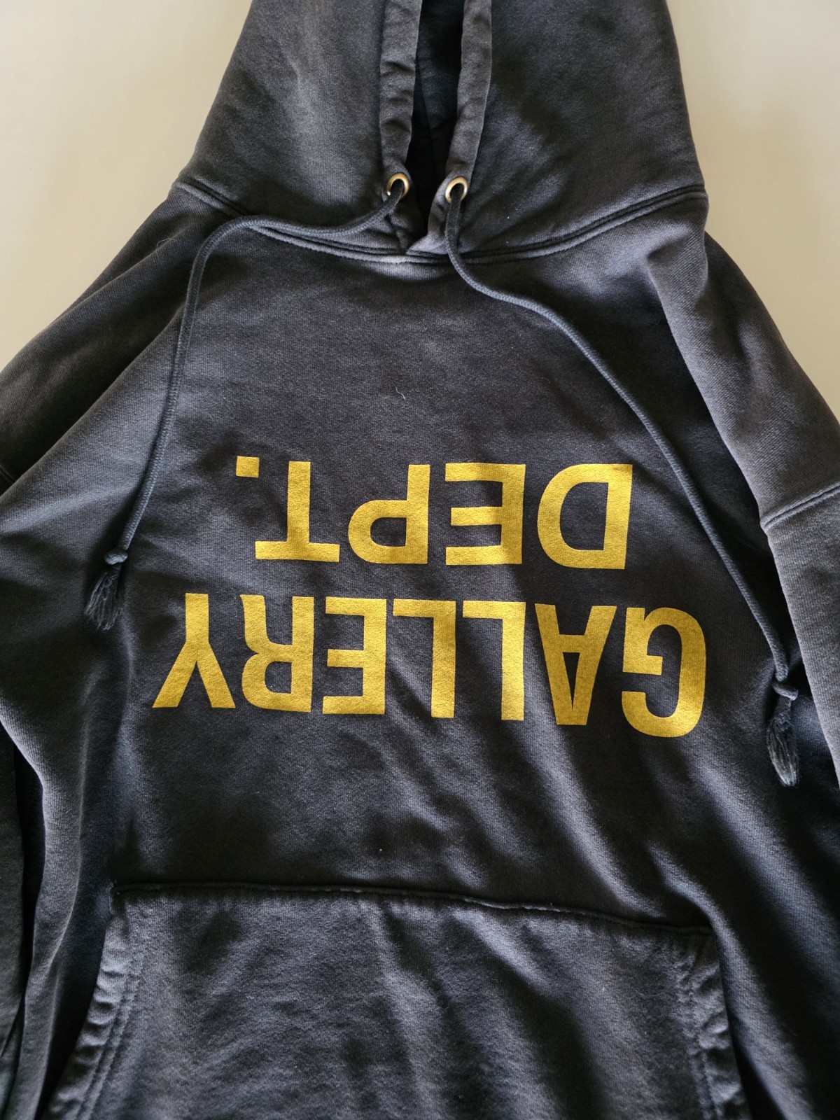 Authentic Gallery Dept Upside Down Logo Hoodie La… - image 2