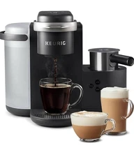 K-Cafe Single-Serve K-Cup Coffee Maker, Latte Maker and Cappuccino Maker, Com...