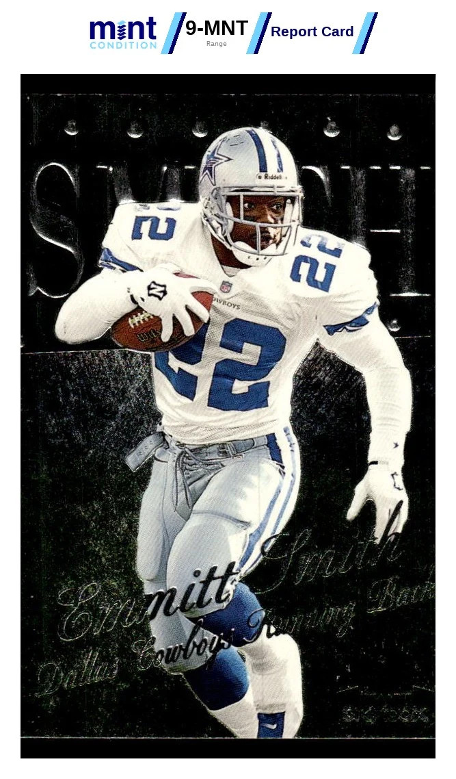 1999 SKYBOX METAL UNIVERSE EMMITT SMITH 69 GEM MINT MCG 10 DALLAS COWBOYS