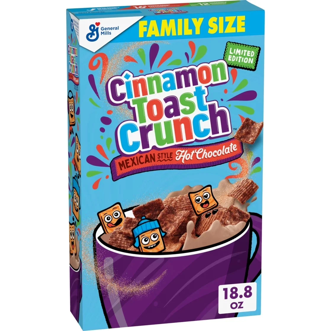 2 Cinnamon Toast Crunch Mexican Hot Chocolate Limited Edition 18.8