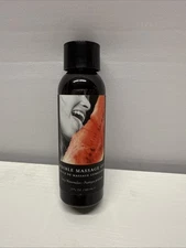 Earthly Body Edible Massage Oil Juicy Watermelon Flavored - 2 oz