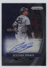 2020 Panini Prizm Game Ball Graphs Gleyber Torres #GBG-GT Auto 06tg