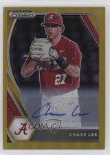 2021 Panini Prizm Draft Picks Gold Prizm Auto 8/10 Chase Lee #PDP164 Auto 6q5