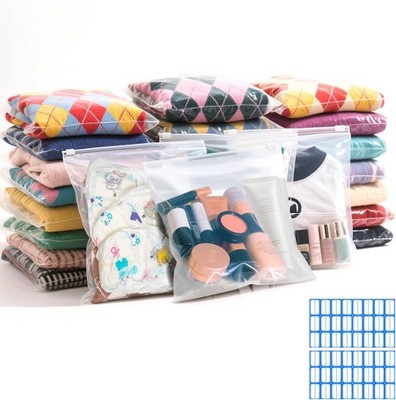 Nachhaltige Lösung: Ziplock Beutel 25x35cm, Transparent & Langlebig - 35er Pack