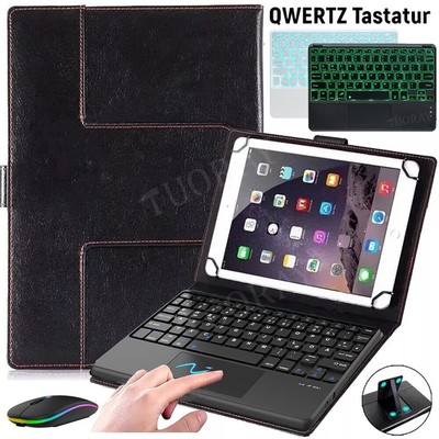 Für Honor Pad X8A/X8Pro/X9/Huawei MatePad SE 11 Zoll Hülle mit Touchpad Tastatur