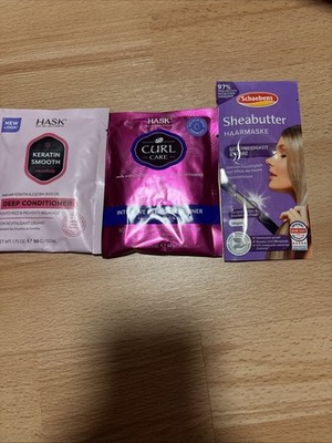 3 X  Haarmaske Conditioner  Set Von Hask & Schaebens NEU  ￼ Haarpflege