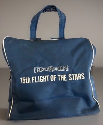 Pan Am Travel Bag 15th FLIGHT OF THE STARS PIERCE PHELPS