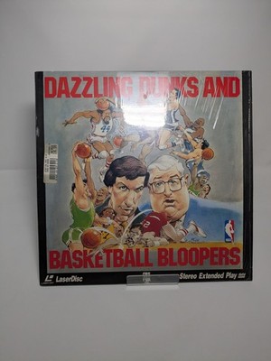 Dazzling Dunks and Basketball Bloopers Laser Disc 1991 REPLACEMENT SLEEVE ONLY