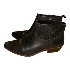 Lucky Brand Hikalli Black/Hario Booties Size 8