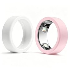 Silicone Case Compatible with Oura Ring 5, 2-Pack Smart Ring Protectors, Soft