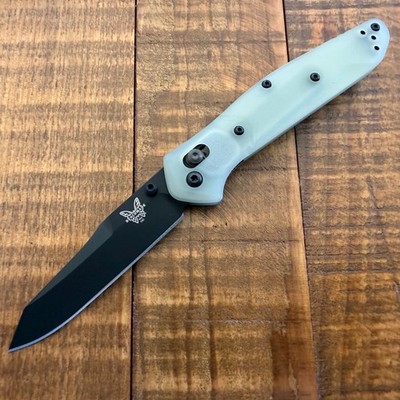 Benchmade Osborne 940BK-2004 Natural Jade G10 M4 DLC Blade HQ Exclusive NEW!!!