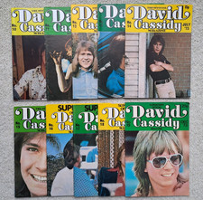 The Official David Cassidy Magazine Bundle Nos. 10 to 19 1973 Partridge Family