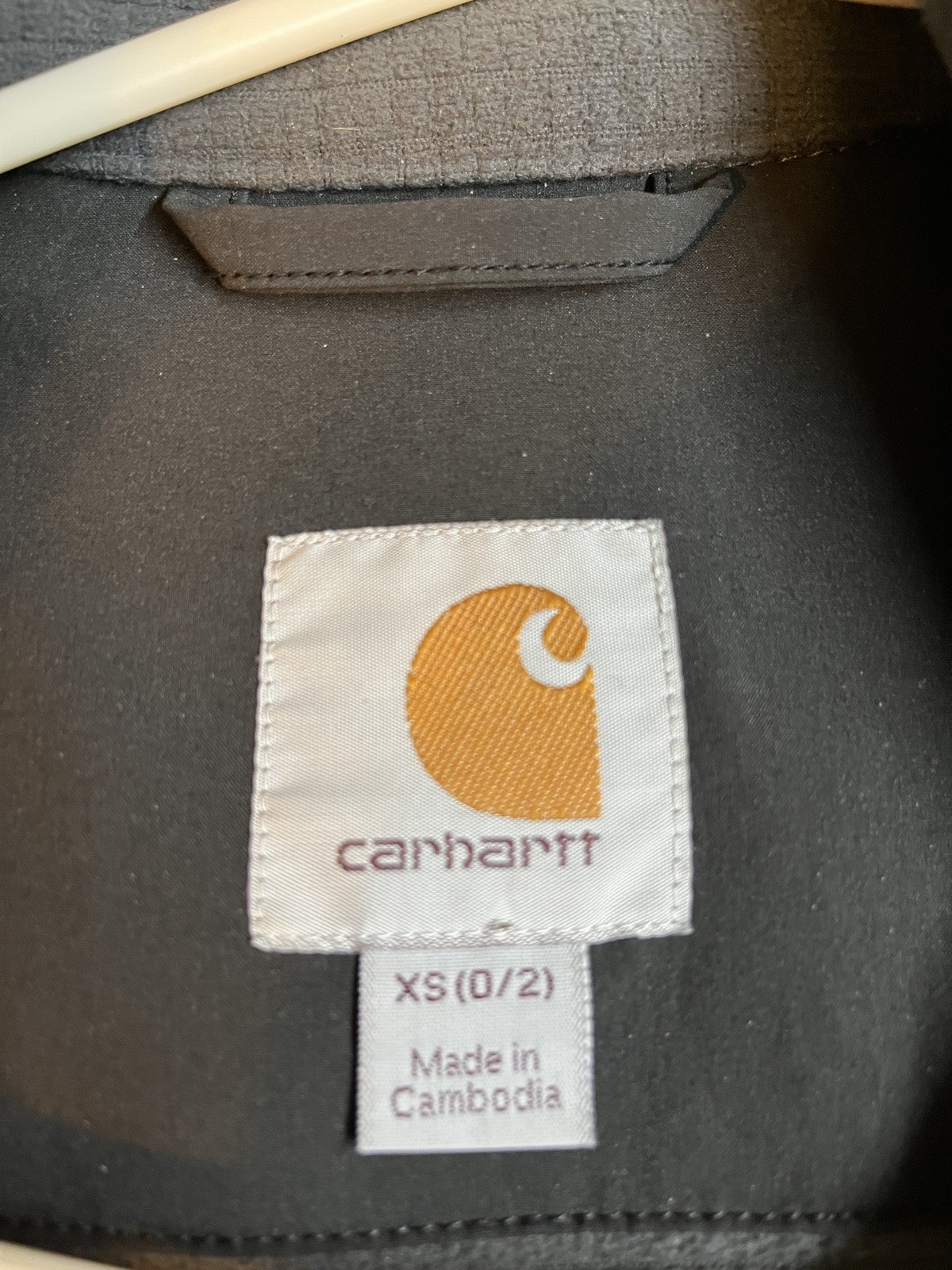 Carhartt Softshell Brown Jacket Lined Wind/Rain R… - image 5