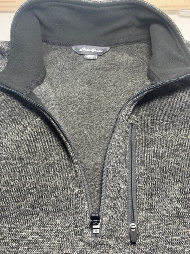 Pullover Eddie Bauer para hombre con cremallera en cuarto XL bolsillo con cremallera en el pecho - Imagen 14 de 14