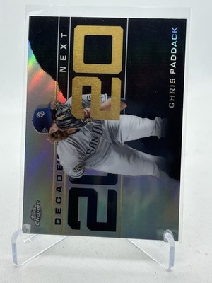2020 Topps Chrome Decade's Next Chris Paddack Padres Baseball Refractor