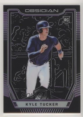 2019 Panini Chronicles Electric Etch Purple Prizm 2/99 Kyle Tucker Rookie RC 0ls