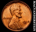 1938-S Lincoln Wheat Cent- Choice Gem Brilliant Uncirculated Luster #i9113