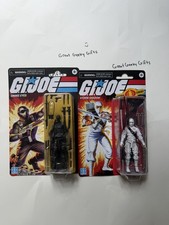 GI Joe Retro Collection Snake Eyes Storm & Shadow Walmart Exclusive 3.75 inch