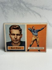 1957 Topps - Bart Starr #119 (RC) Good Color !