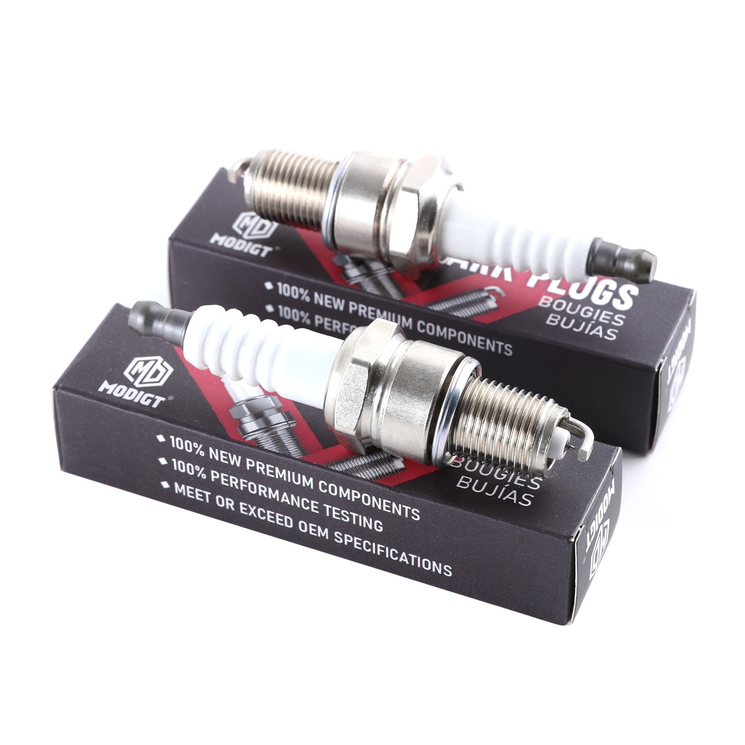 Set of 8 OEM Quality Spark Plugs For Iridium IX 4055 BPR7EIX for Ferrari 3.0L
