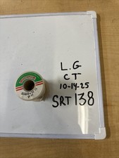 Whitaker Automotive Cable 15 Feet White Wire Spool 12 Gauge 3112-9 Vintage NOS