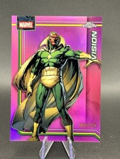 2026 Topps Chrome Marvel Cosmics #190 VISION Pink Refractor /250