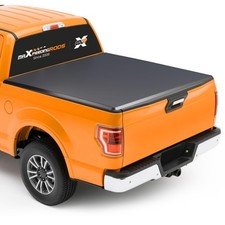 Tonneau Covers for Work Trucks & Contractors Soft Roll Up Truck Bed Tonneau Cover for 1500 2500 3500 2002-2025 6.4 FT