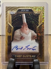 2025 Topps Pixar Gold Chef Gusteau Gold Auto by Brad Garrett 47/50 Ratatouille