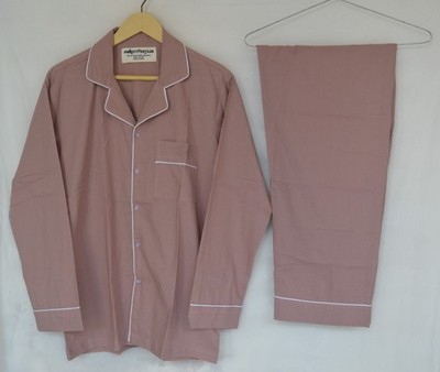 Large Size Solid Plain 100%Cotton Unisex Pyjama Set TARRIF FREE 0% CHARGE PJ-29*