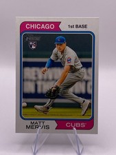 Matt Mervis 2023 Topps Heritage High Number #514 Chicago Cubs ROOKIE Card MLB. rookie card picture