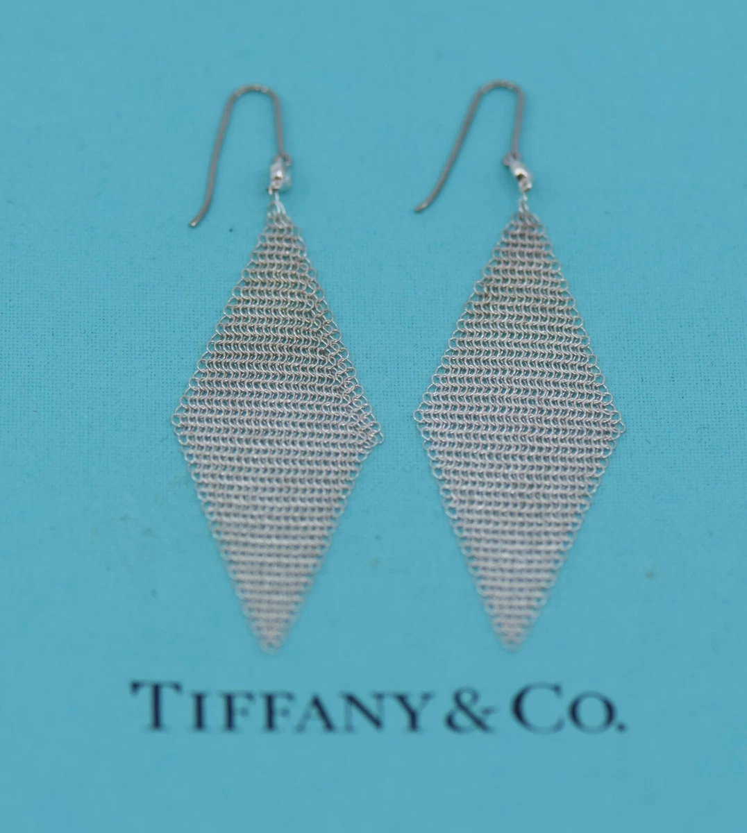 Tiffany small sale diamond earrings