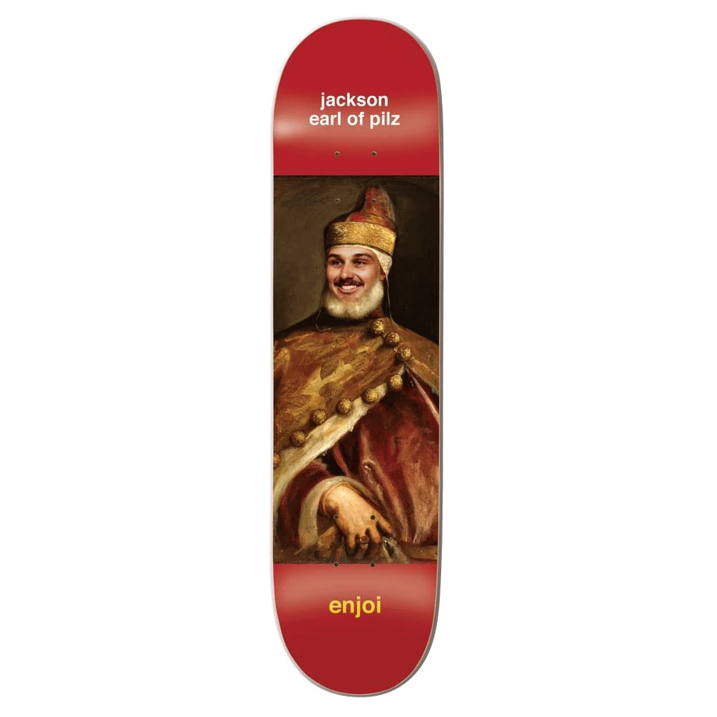Enjoi Skateboard Deck Pilz Renaissance Impact Light 8.75