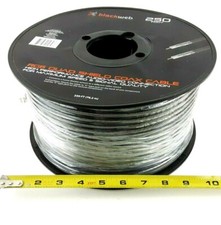 250 Foot Quad Shield Coaxial Coax Cable with F Connector Blackweb Rg6 BWA18AV023