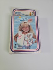 NEW Vintage Intex Snoopy Swim Vest The Wet Set ages 2-7 snoopy  Friends