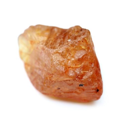 Conspicuous Certified 7.89ct Natural Unheated Champagne Sapphire Tanzania Rough - Foto 6 di 6