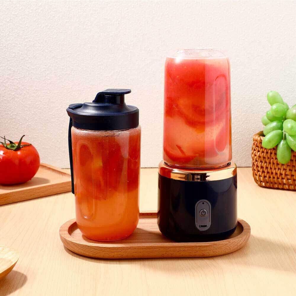 Electric Juice Maker Portable Mini Fruit Mixer Smoothie Blender Bottle+
