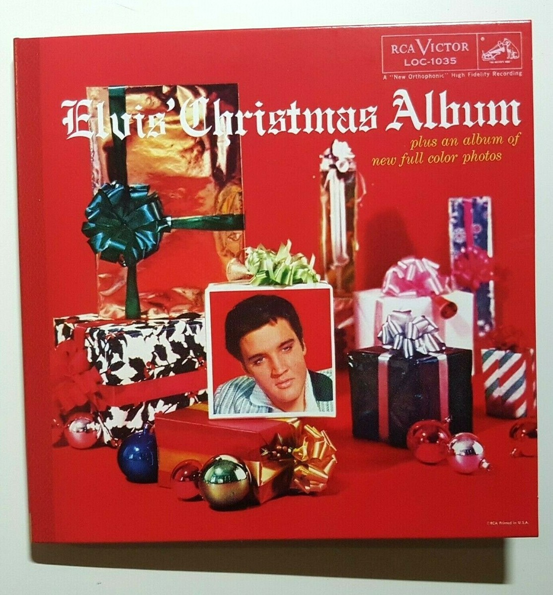 【極美品・希少】エルヴィス・プレスリー『毎日がクリスマスなら』ポップアップCD 4 ELVIS PRESLEY : 1957 CHRISTMAS ALBUM (Rare CD REPLICA