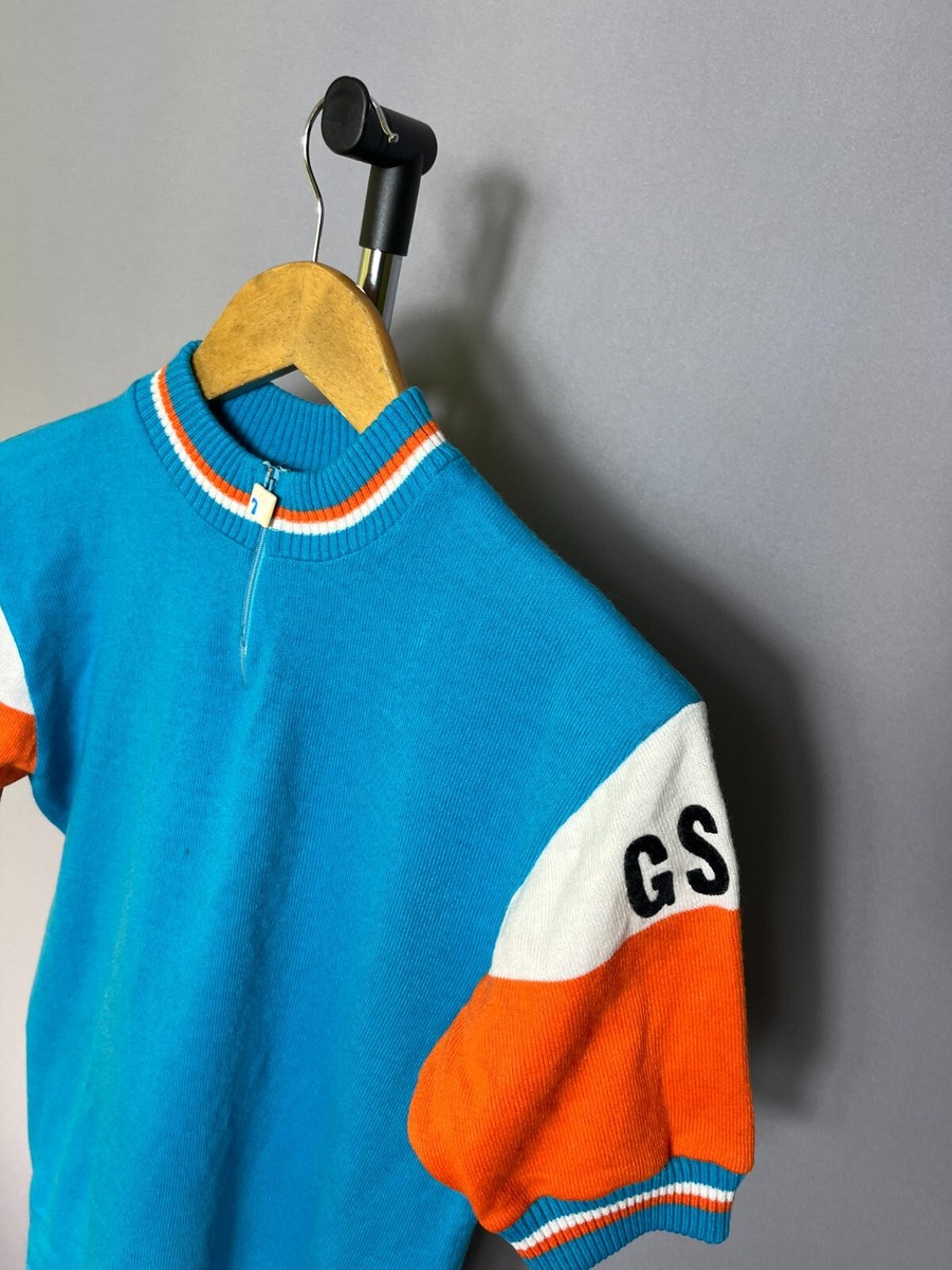 Vintage Tricots Du Rocher Cycling Jersey Made In France Fits