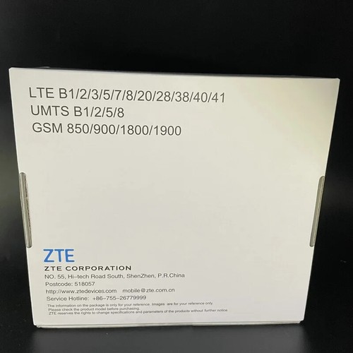 Unlocked Brand New ZTE MF293N 4G LTE WiFi Router CPE Router Supported 32 Users - Afbeelding 9 van 9