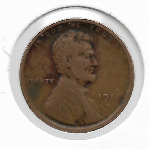  Seltene alte antike 1918 US Lincoln Weizenpenny ERSTER Weltkrieg Sammlung Cent Münze Lot: 296 - Bild 1 von 2