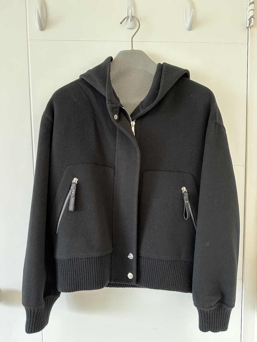 美品 タグ付き HERMES エルメス ヌバック レザー ジャケット フルジップ 80's] 