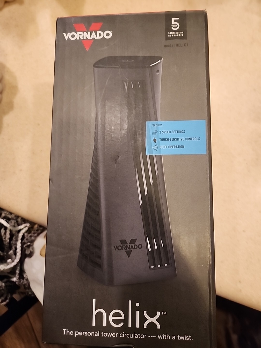 Vornado FA1009006 Tower Fan Black 43765012727 eBay