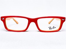 NEW Ray Ban Junior RB1535 3599 Kids Childrens Pink/Orange Eyeglasses Frames 48